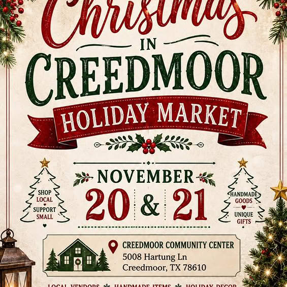 Christmas in Creedmoor – Holiday Market