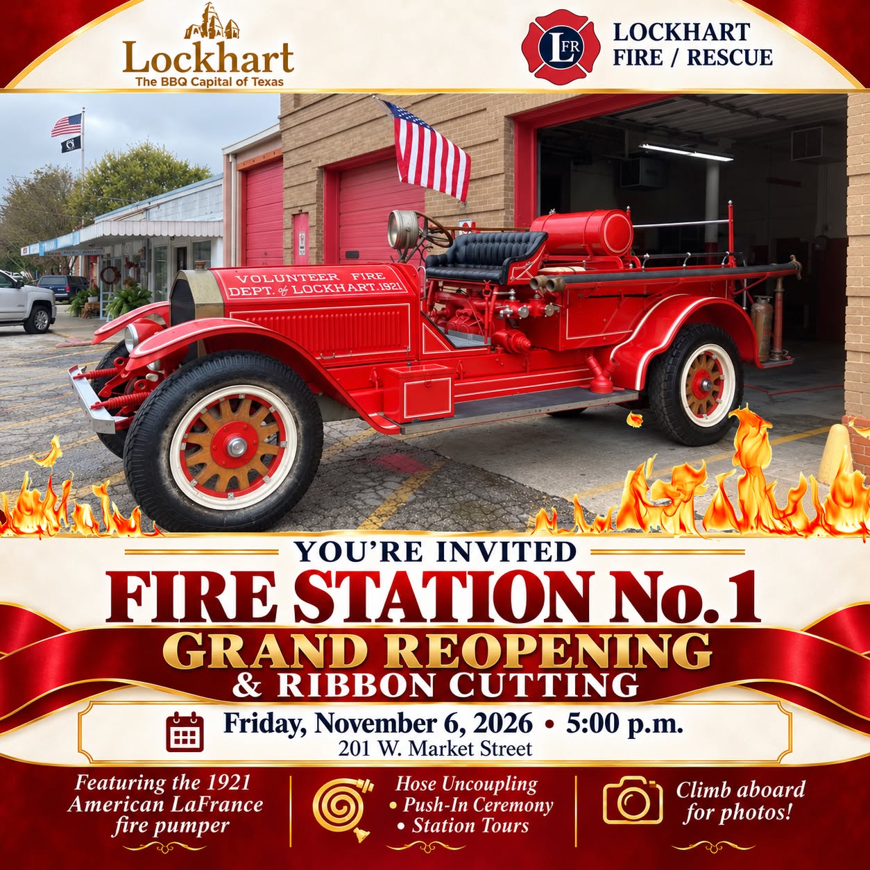 Grand Reopening of Fire Station No. 1