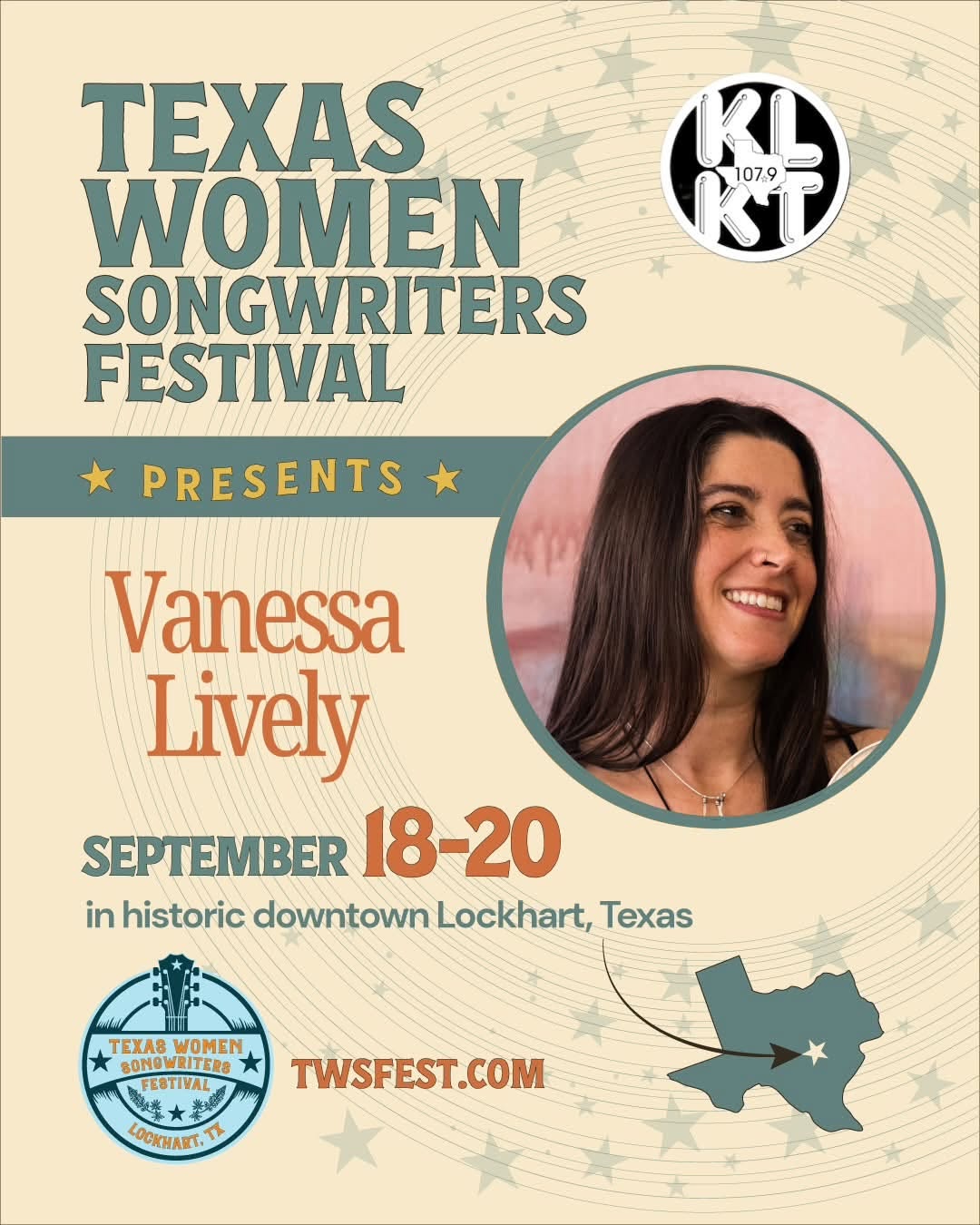 The Local on KLKT featuring Vanessa Lively and the Texas Women’s Songwriters Festival