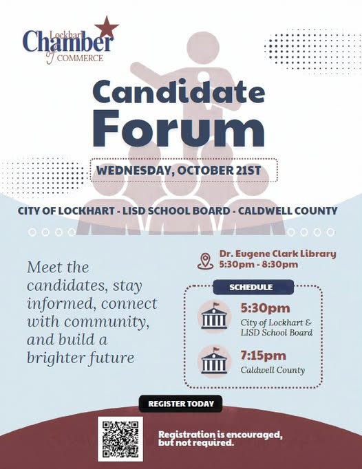 Candidate Forum - October 2026