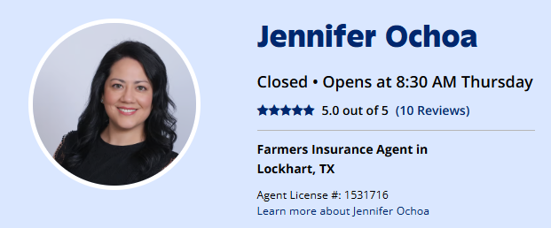 Farmers Insurance - Jennifer Ochoa