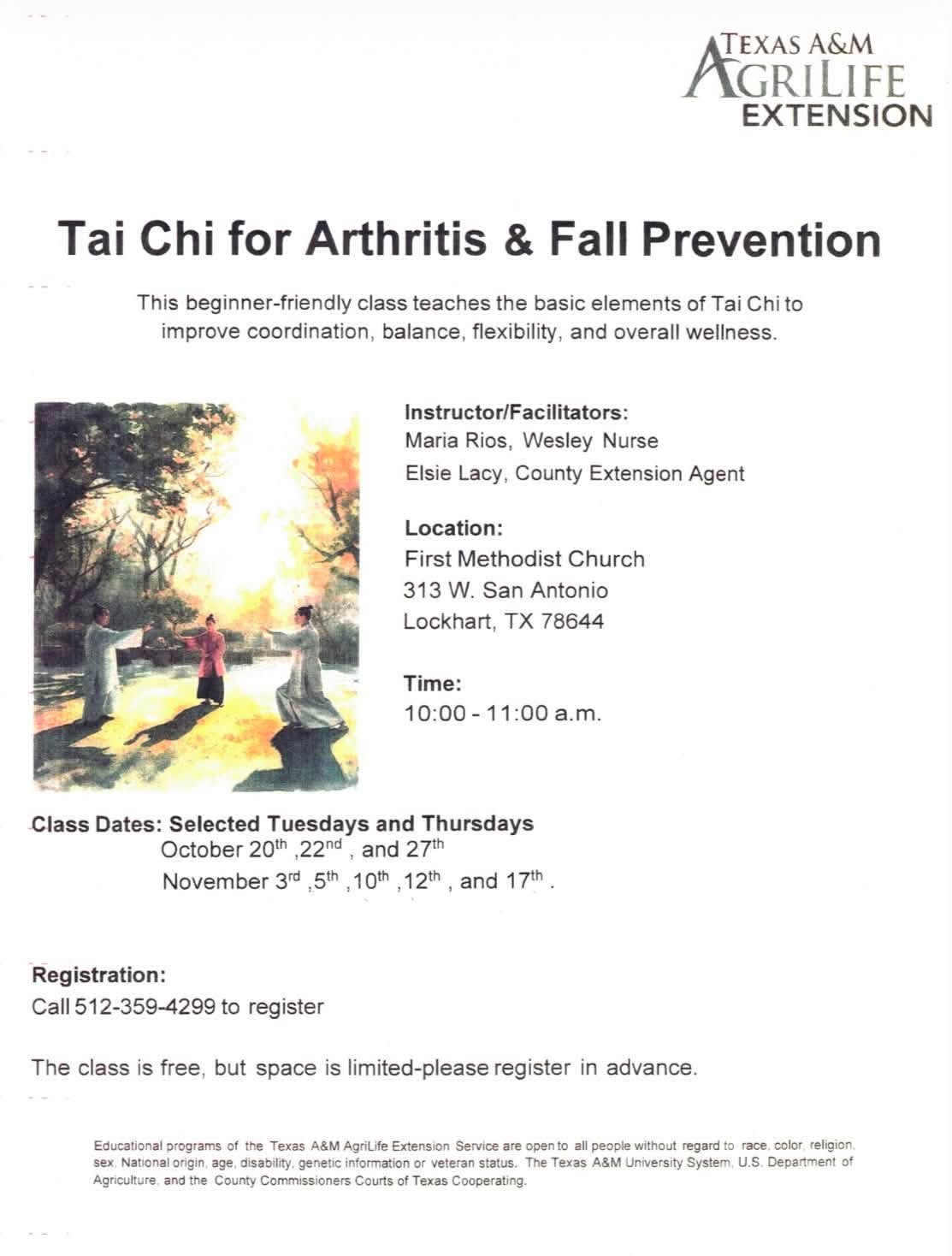Beginner-Friendly Tai Chi Class