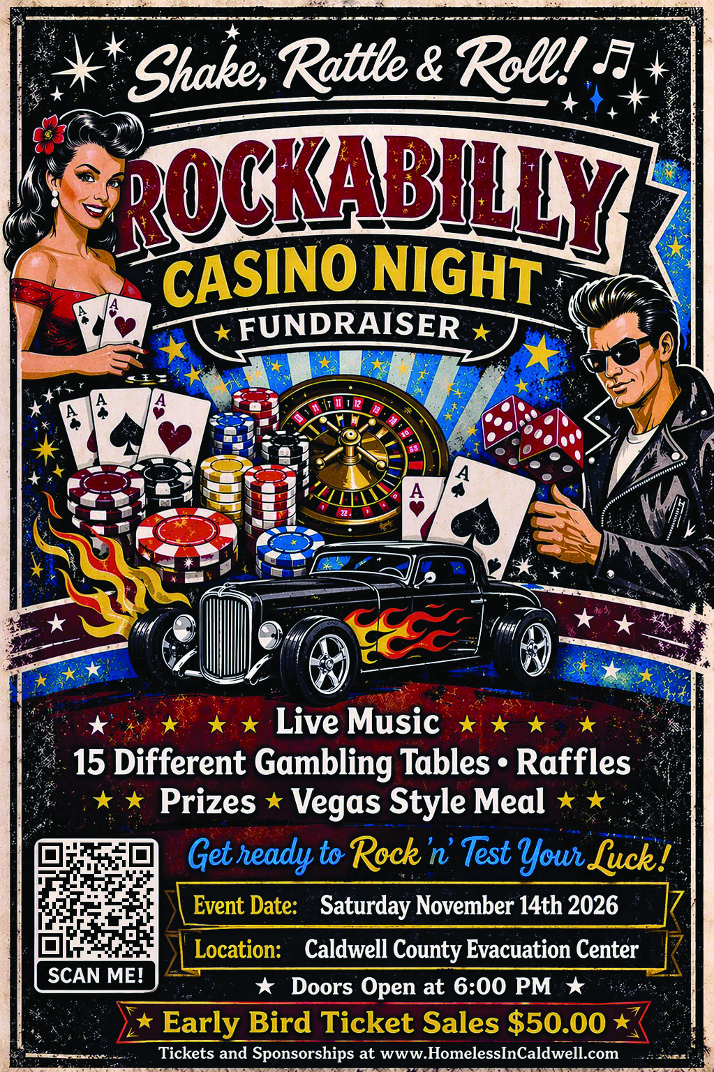 2026 RockABilly Casino Night Fundraiser
