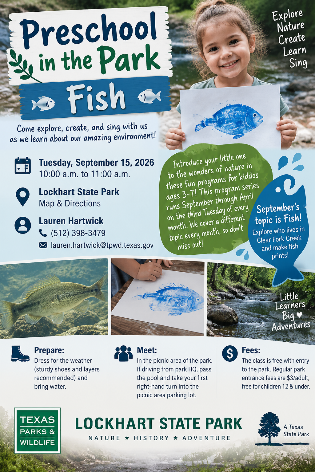 Preschool in the Park: Fish