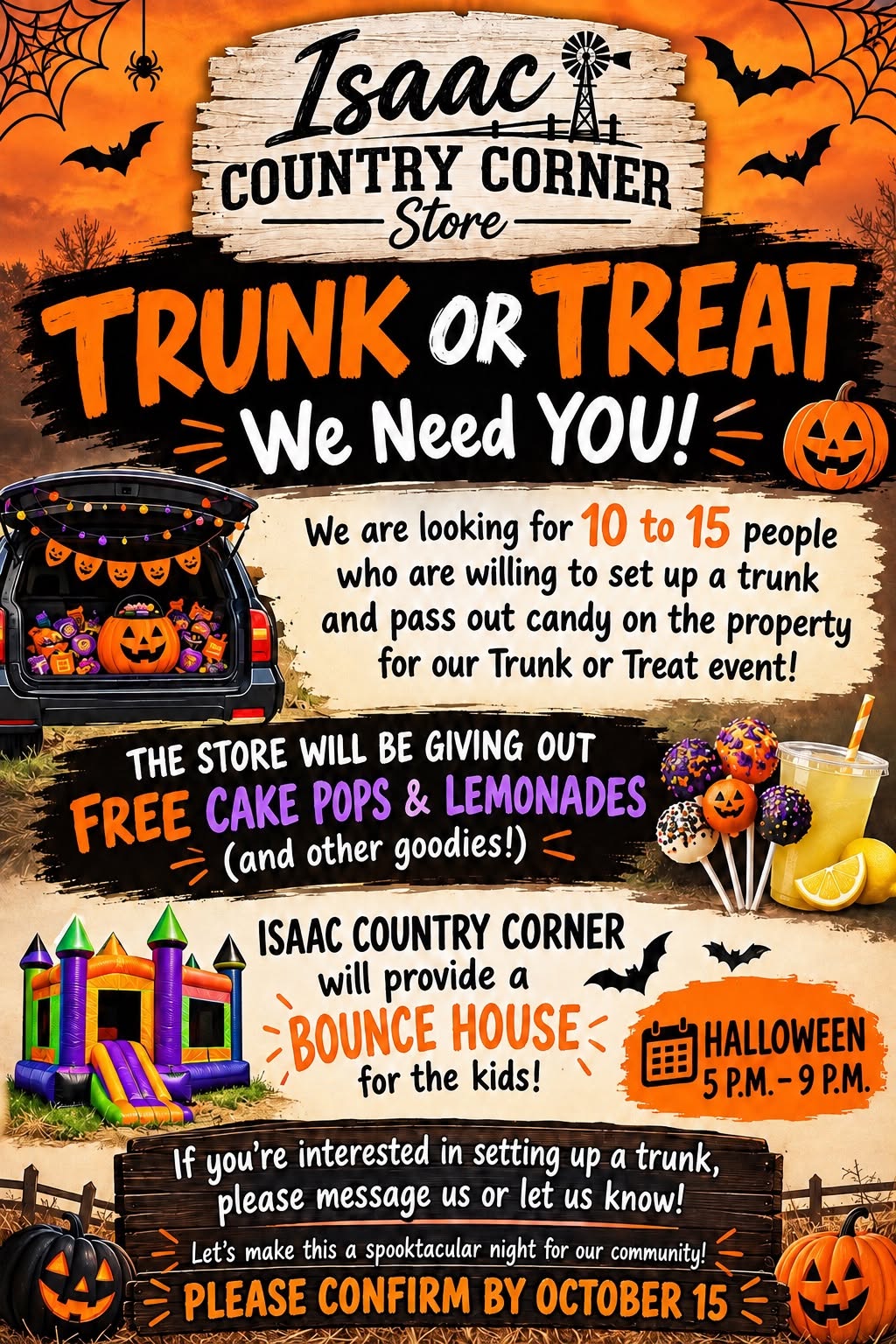 Halloween Trunk R Treat