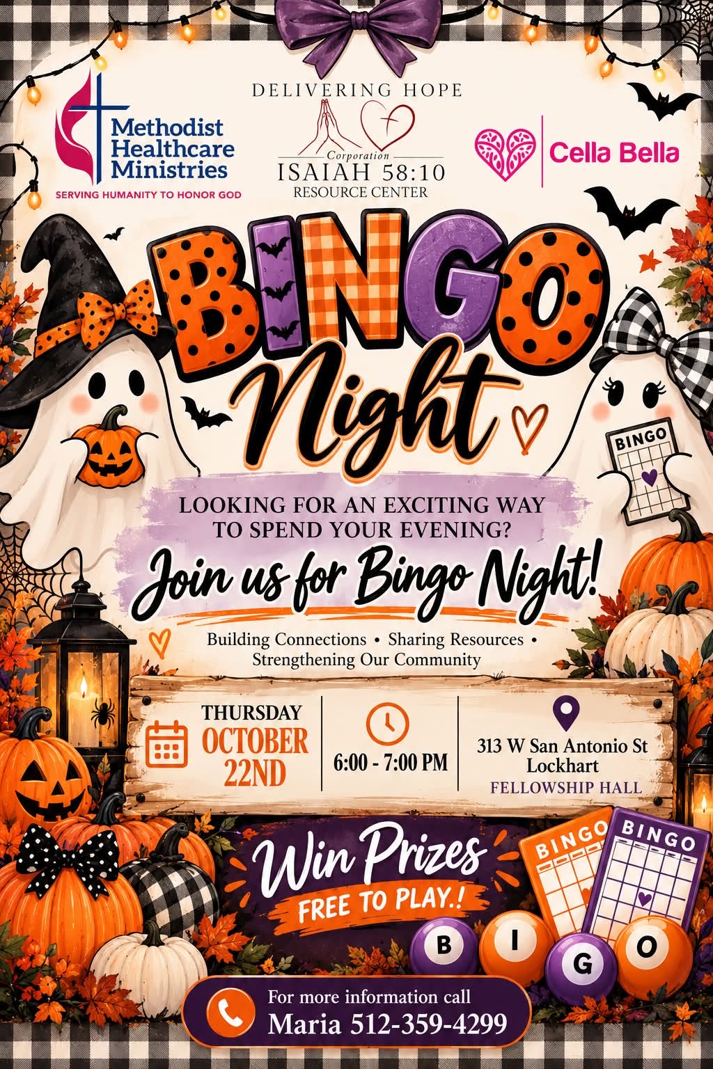 BINGO NIGHT IN LOCKHART!