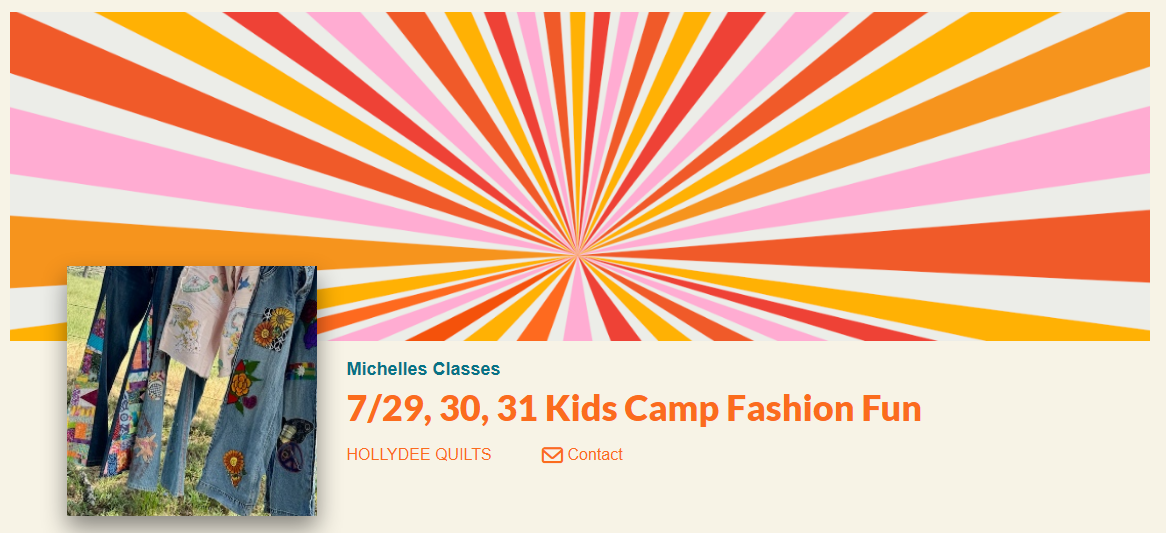 Kids Camp UpCycle