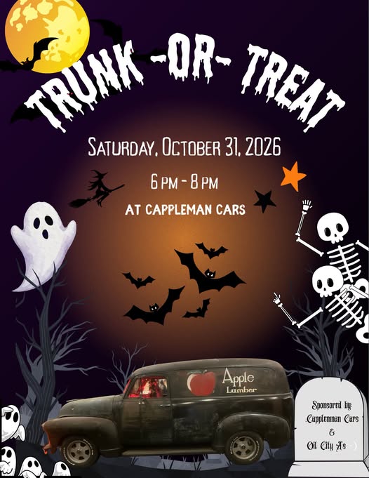 Halloween Trunk or Treat at Cappleman Cars