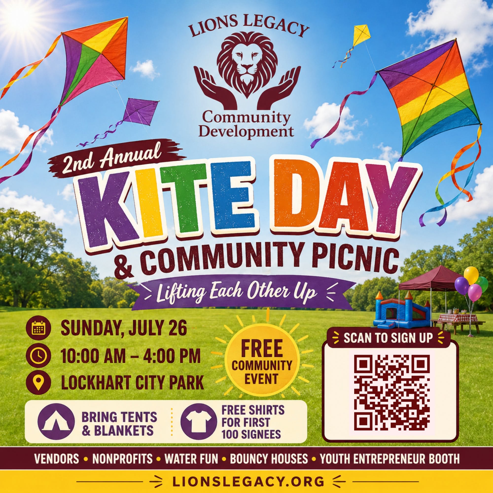 2nd Annual Kite Day and Community Picnic