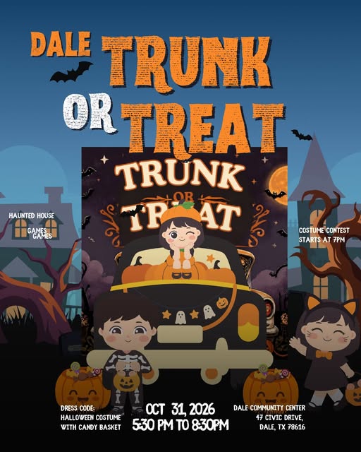 Dale Trunk or Treat