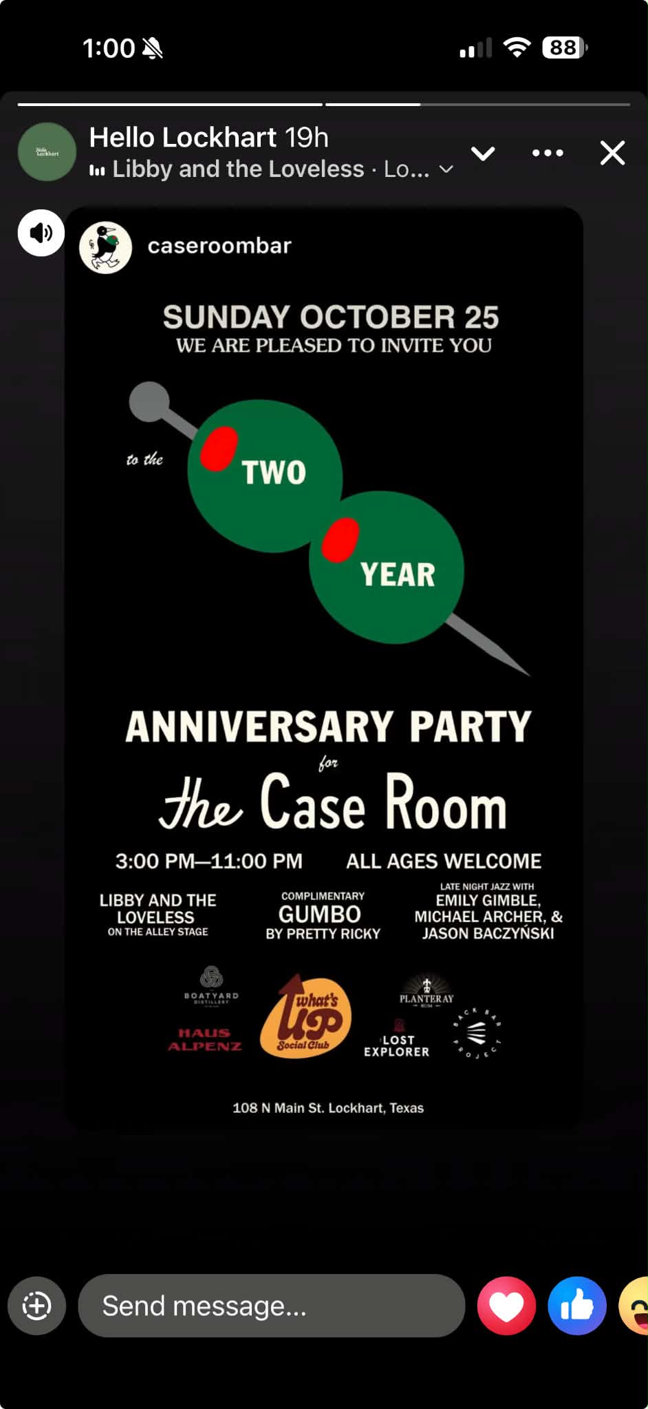 The Case Room Turns 2! Anniversary Party In The Alley 