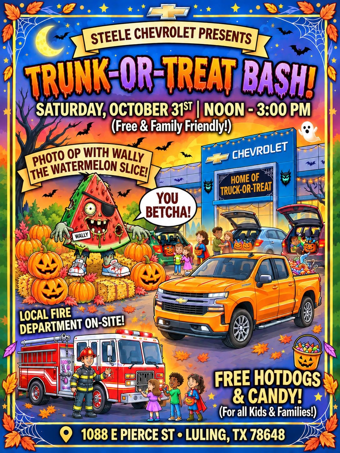 Trunk-or-Treat Bash at Steele Chevrolet