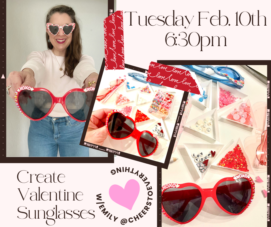 Create Valentine Sunglasses