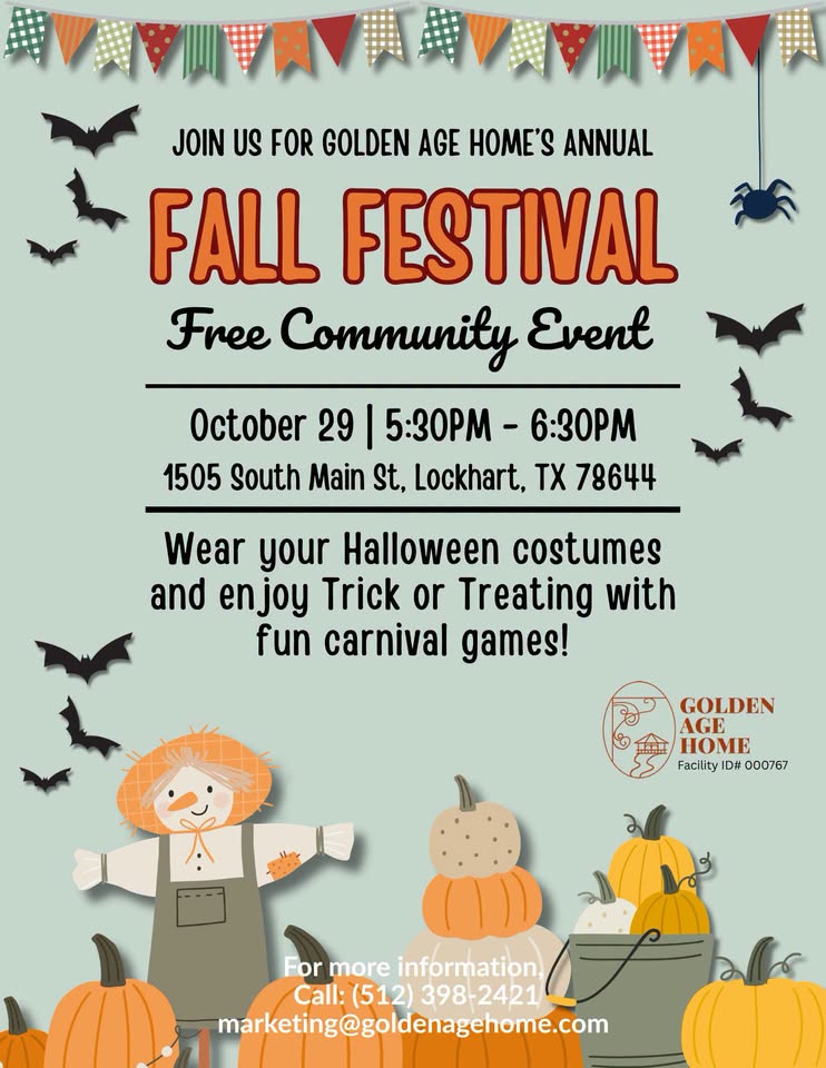 Fall Festival at Golden Age Home