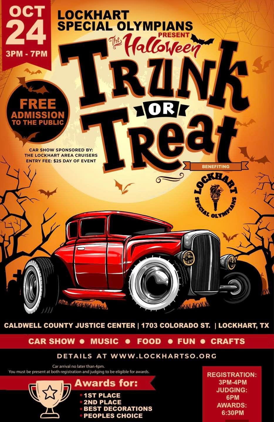 Lockhart Special Olympians Trunk or Treat