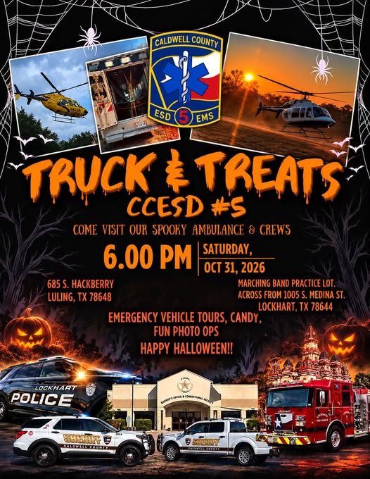 Truck & Treats with Caldwell County ESD #5 (Lockhart)