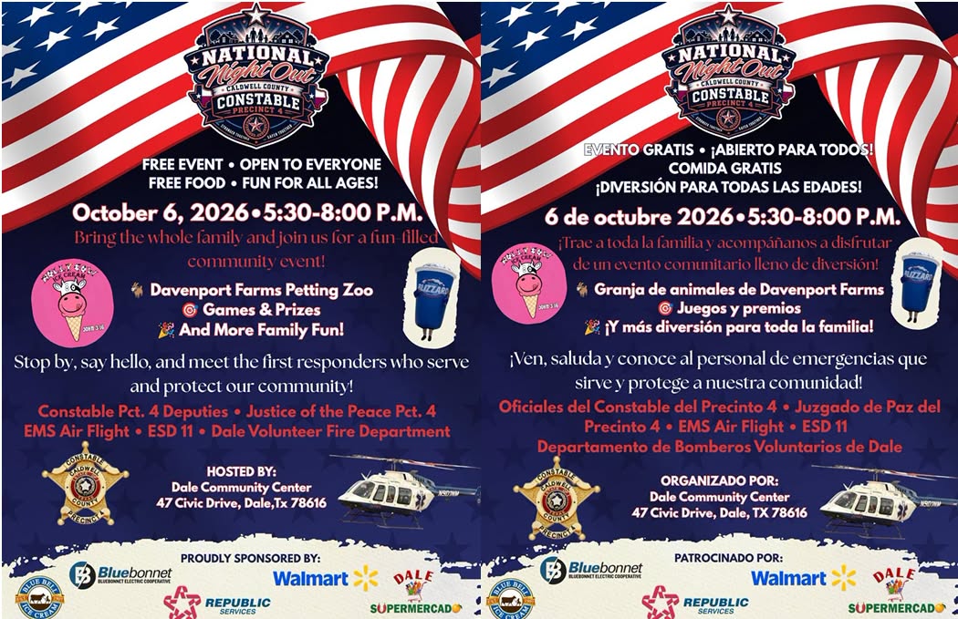NATIONAL NIGHT OUT 2026