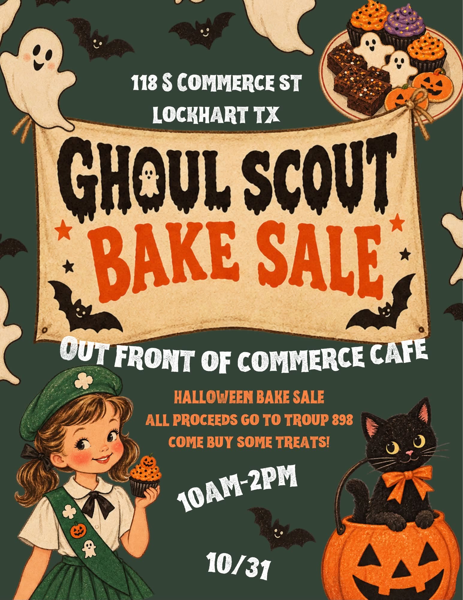 Ghoul Scout Halloween Bake Sale