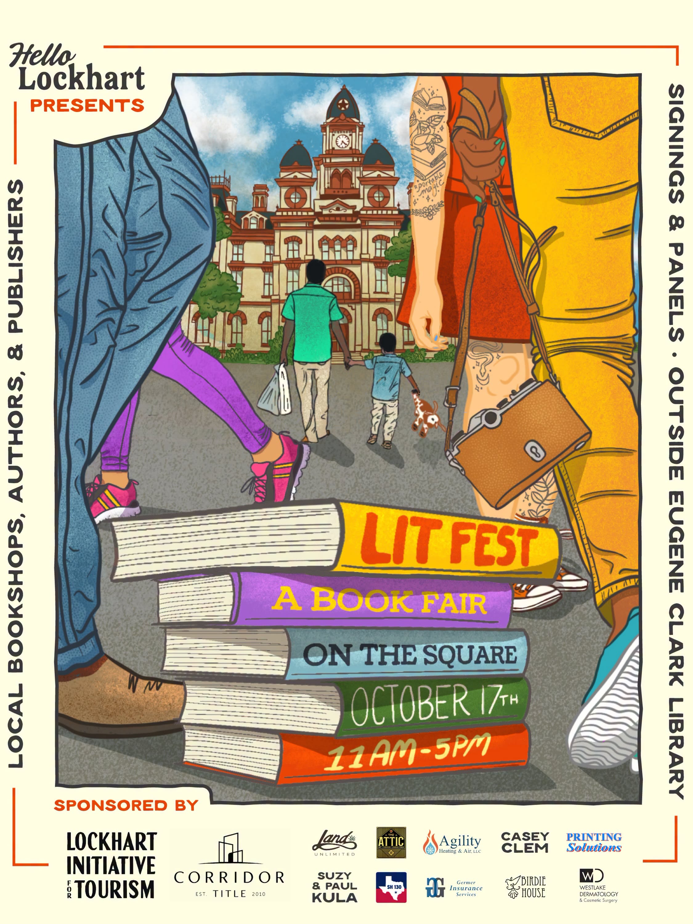 LIT Fest Book Fair on the Square