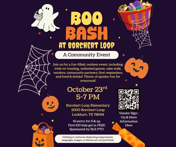 Boo Bash at Borchert Loop Elementary