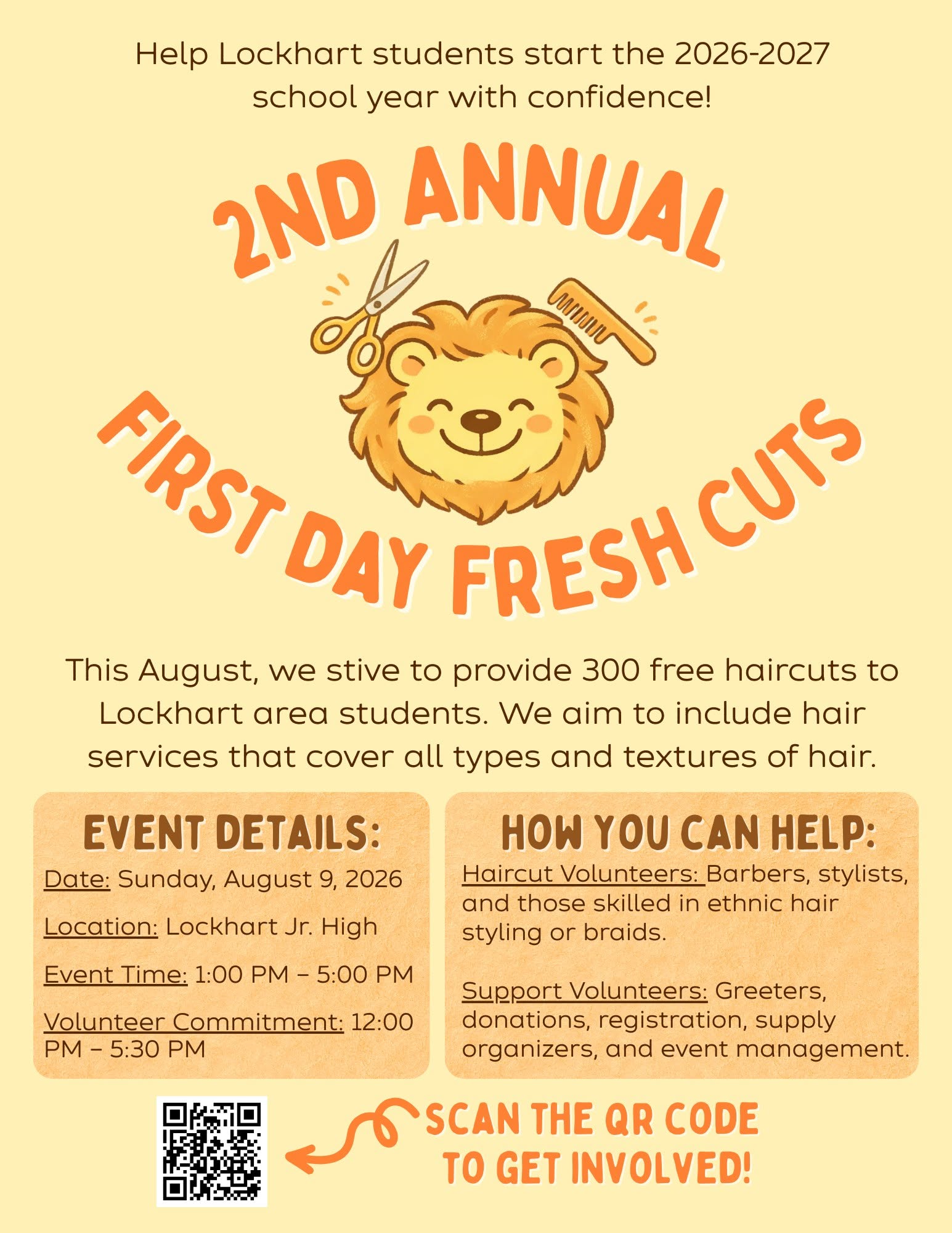 2nd Annual First Day Fresh Cuts