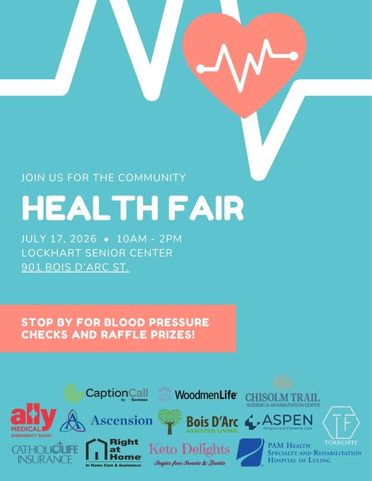 Lockhart Senior Center Health Fair