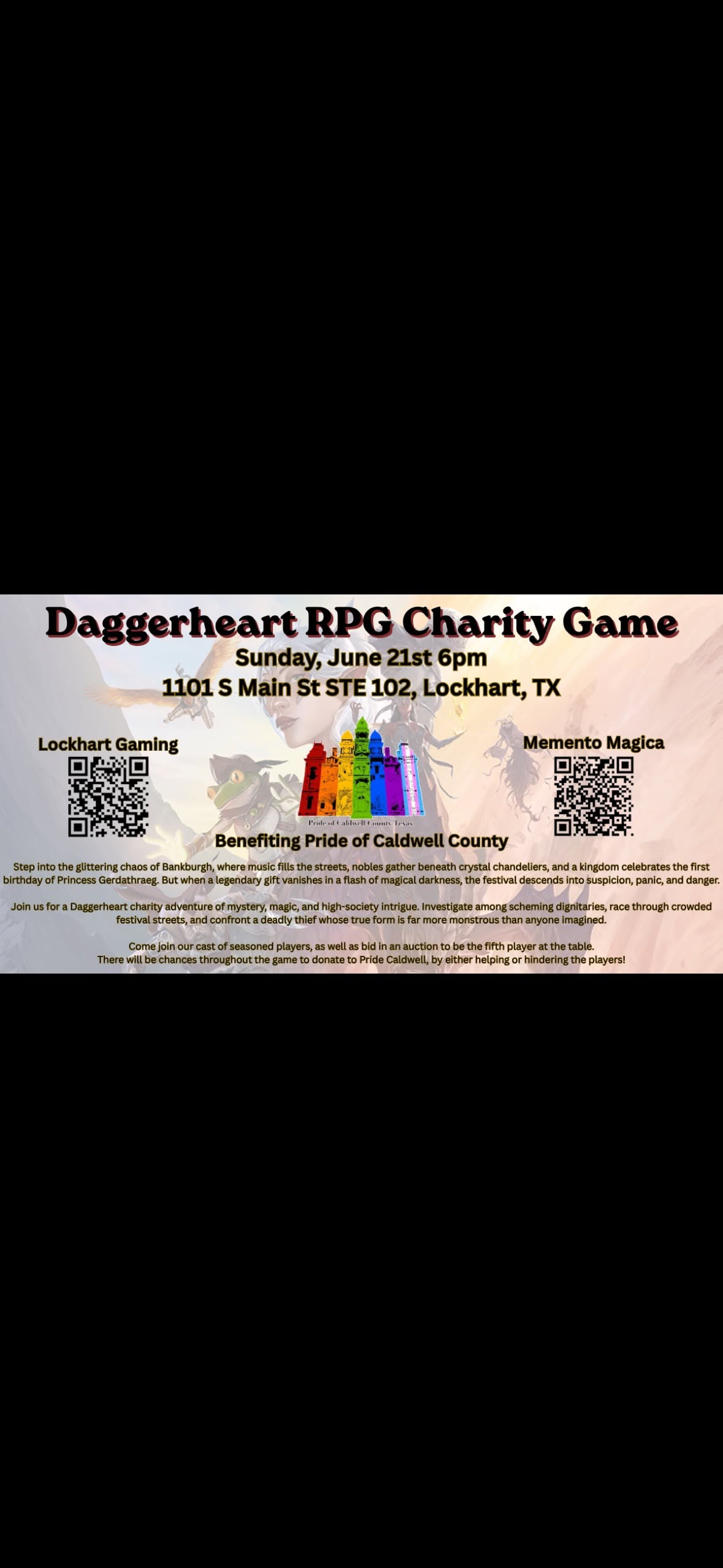 Daggerheart RPG Charity Game