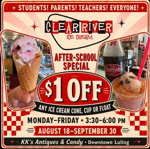 Clear River Ice Cream After-School Special