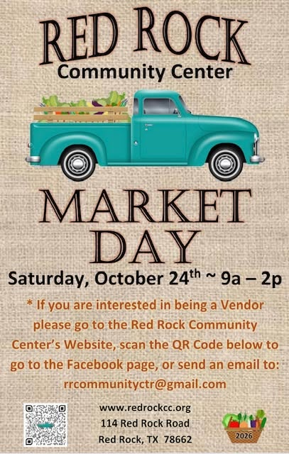 Red Rock Community Center Market Day